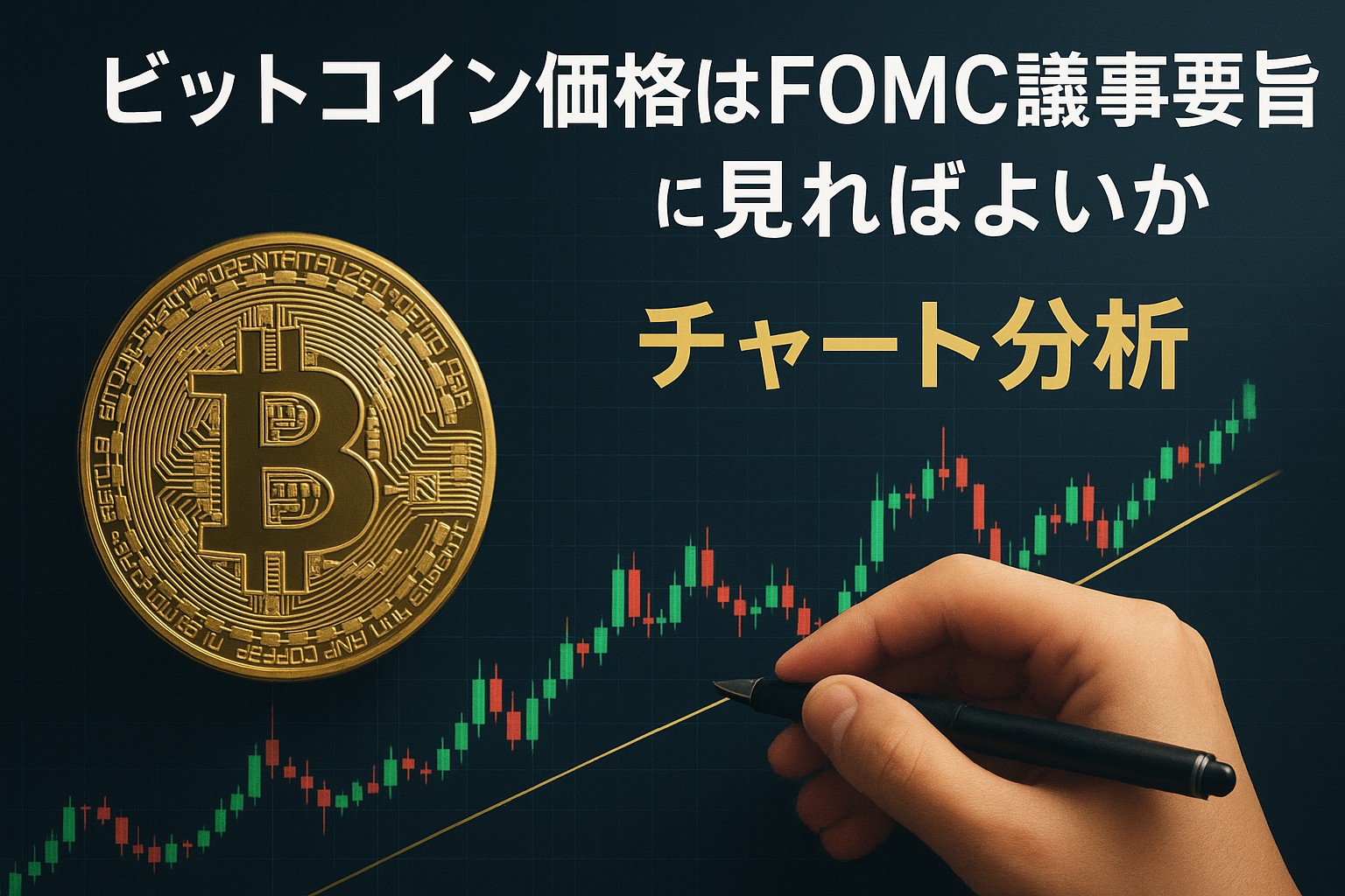 ビットコイン価格はFOMC議事要旨前にどこを見ればよいか。チャート分析 | Crypto News Topic
