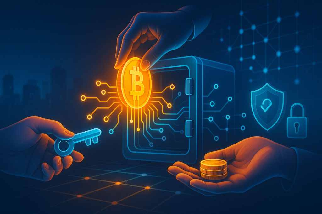 ビットコイン レンディング やり方